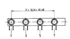 4 (Pos 1, 3, 5...) abgewinkelt