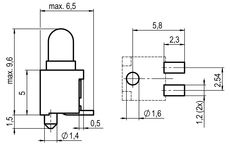 vertical without soldering point