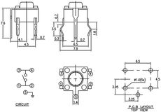 ESD-Pin (L1 = 3.5 mm) with metal cover only