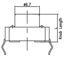 Typ B, L = 4.3 mm