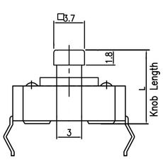 Typ T, L = 7.3 mm