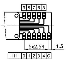 long for decimal version (solder terminal)